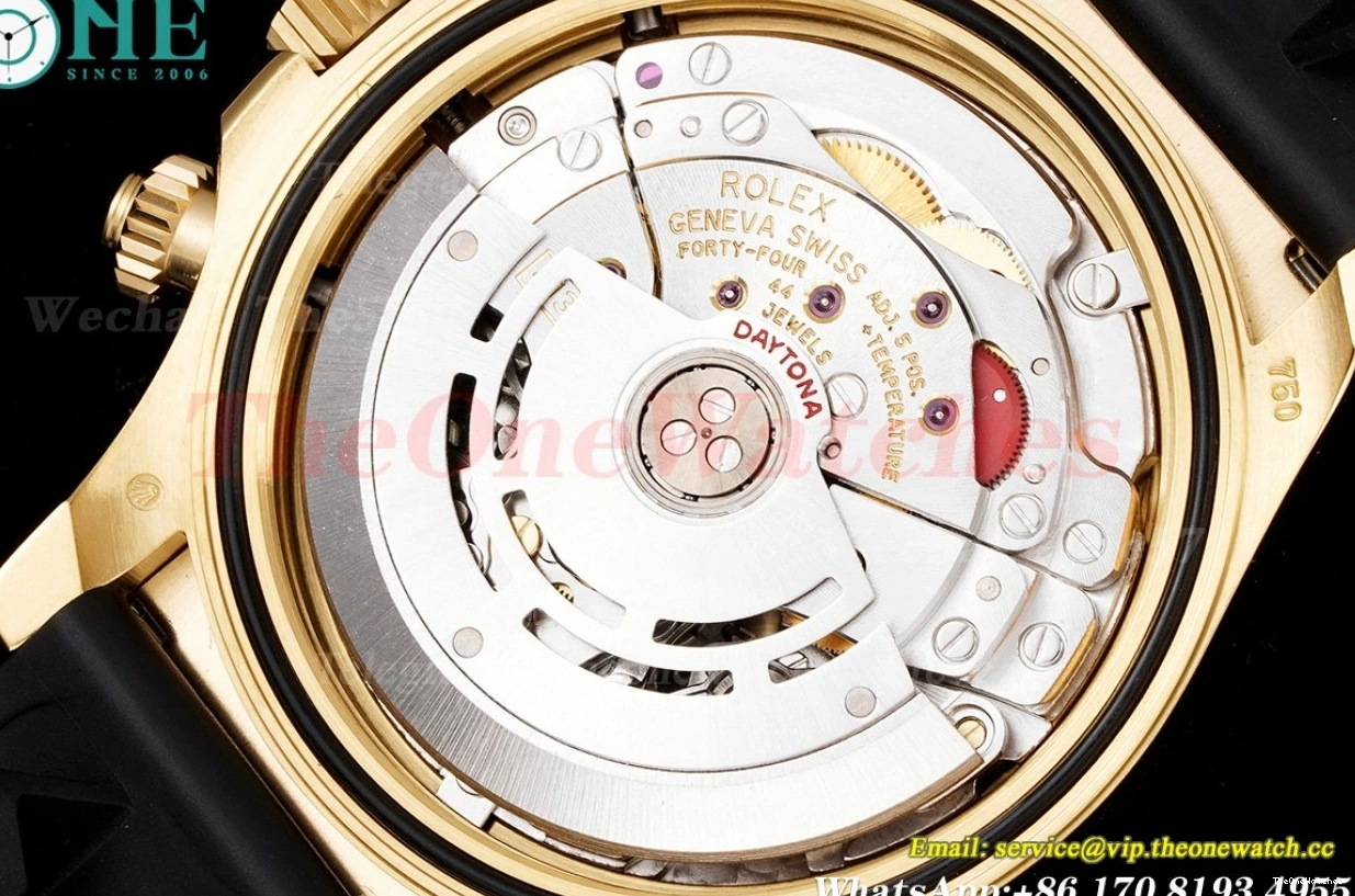 YG KING RU Daytona 116518 Dial 40mm Black SA4130 0323